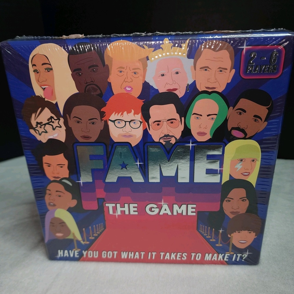 Fame The Game‎ - Have You Got what It Takes To Make It? 2-6 Players New